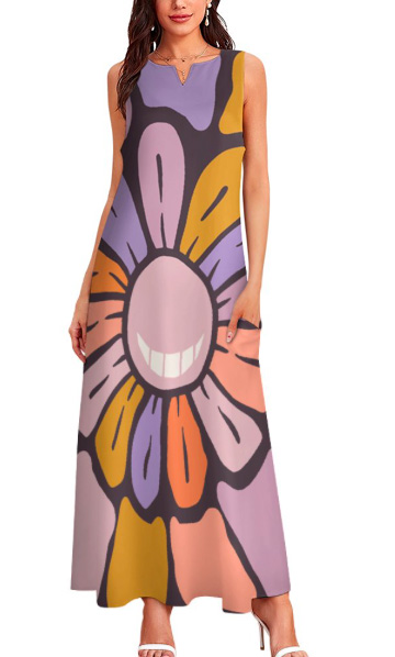 Puccelli Flowers designer dress